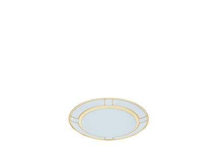 Ginori Diva Round Dessert Plate - Celeste