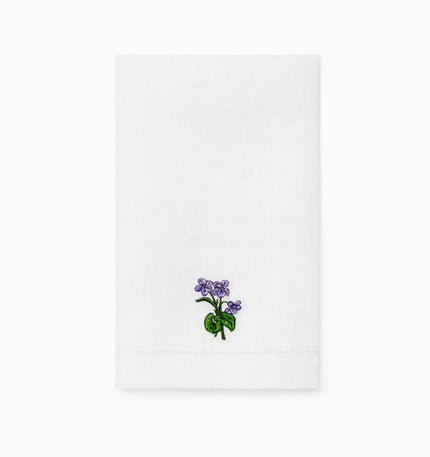 Sferra Fiorenza Guest Towel - Violet (February)
