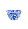 Crow Canyon Splatter Covered Large Salad Bowl - Blue