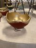 Bella Beton Concrete Bowl - Small Red/Gold