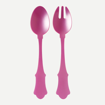 Sabre Honorine 2 Piece Salad Set - Pink