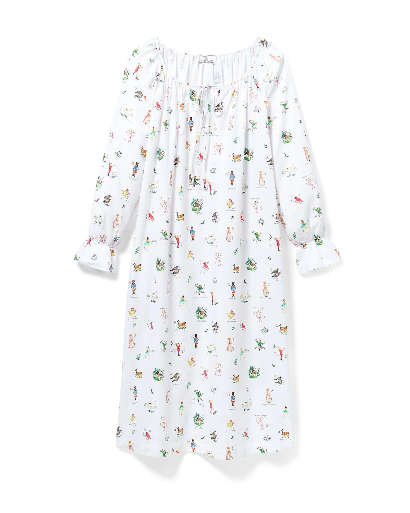 Petite Plume Women’s Delphine Nightgown - 12 Days of Christmas