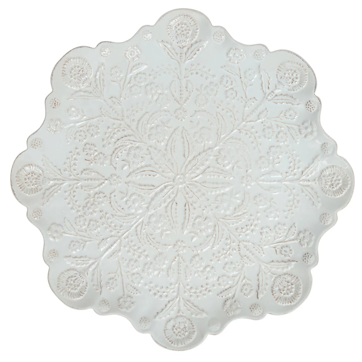 Juliska Berry & Thread Thistle Charger - Whitewash
