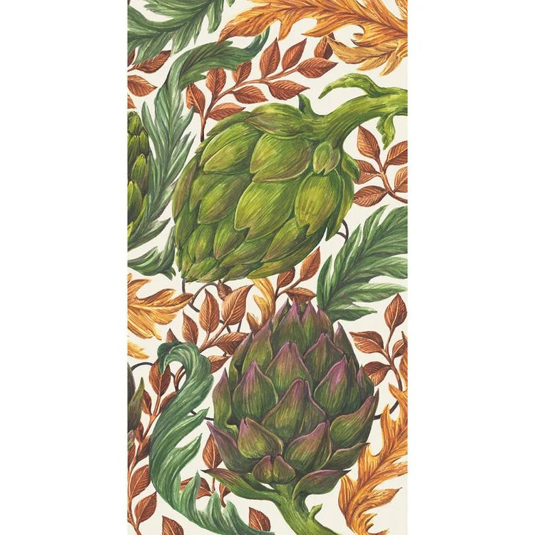 Hester & Cook Autumnal Artichoke Paper Guest Napkins