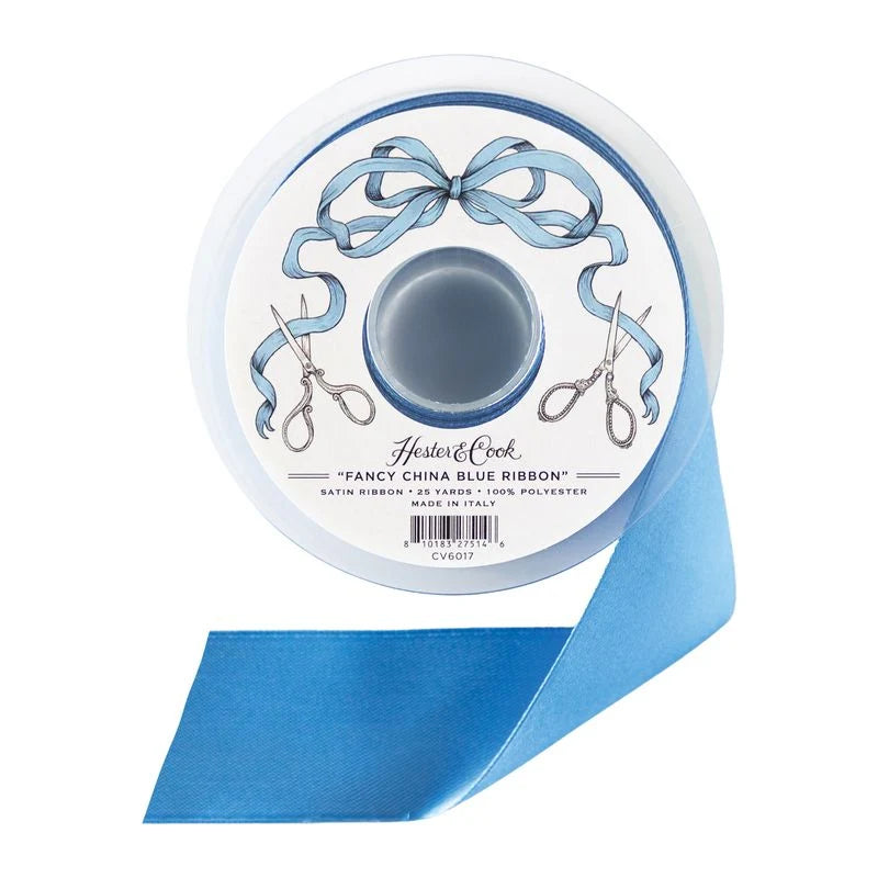 Hester & Cook Fancy China Blue Ribbon
