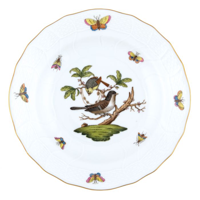 Herend Rothschild Bird Dessert Plate - #1