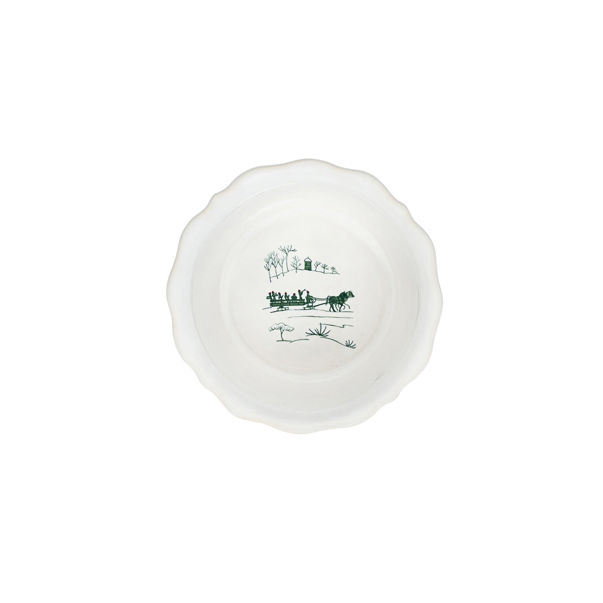 Juliska Winter Frolic Ramekin - Evergreen