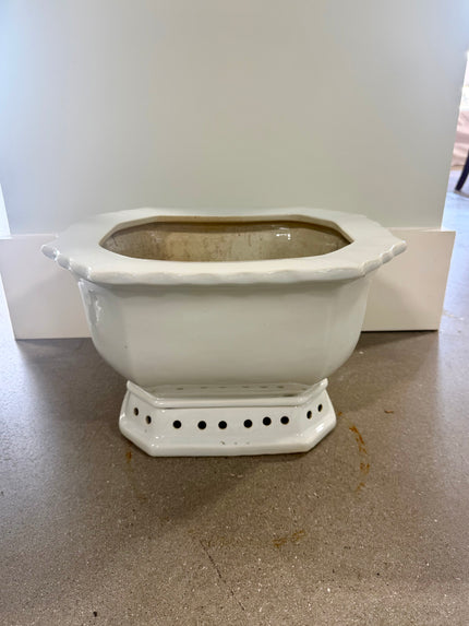 White Ceramic Urn