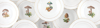 Herend Mushroom Luncheon Plate - Motif #1