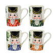 Vietri Nutcrackers Mug - Gold
