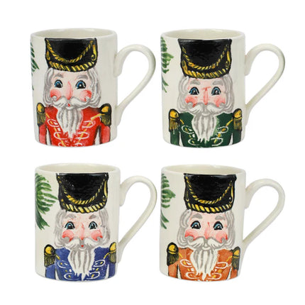 Vietri Nutcrackers Mug - Gold