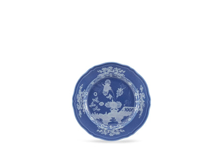 Ginori Oriente Italiano Flat Dessert Plate - Indaco