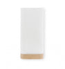 Sferra Filo Tea Towel - White/Almond