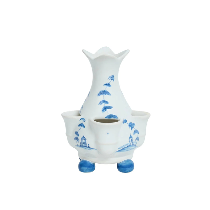 Juliska Country Estate Tulipiere 6” Vase - Delft Blue