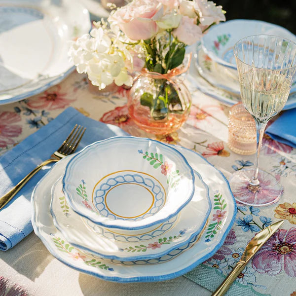 Vietri Bella Rosa Dinner Plate