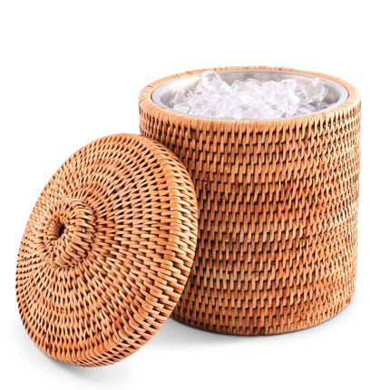 Vagabond House Rattan Ice Bucket