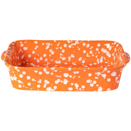 Costa Nova Rafaela Rectangular Baker - Tangerine