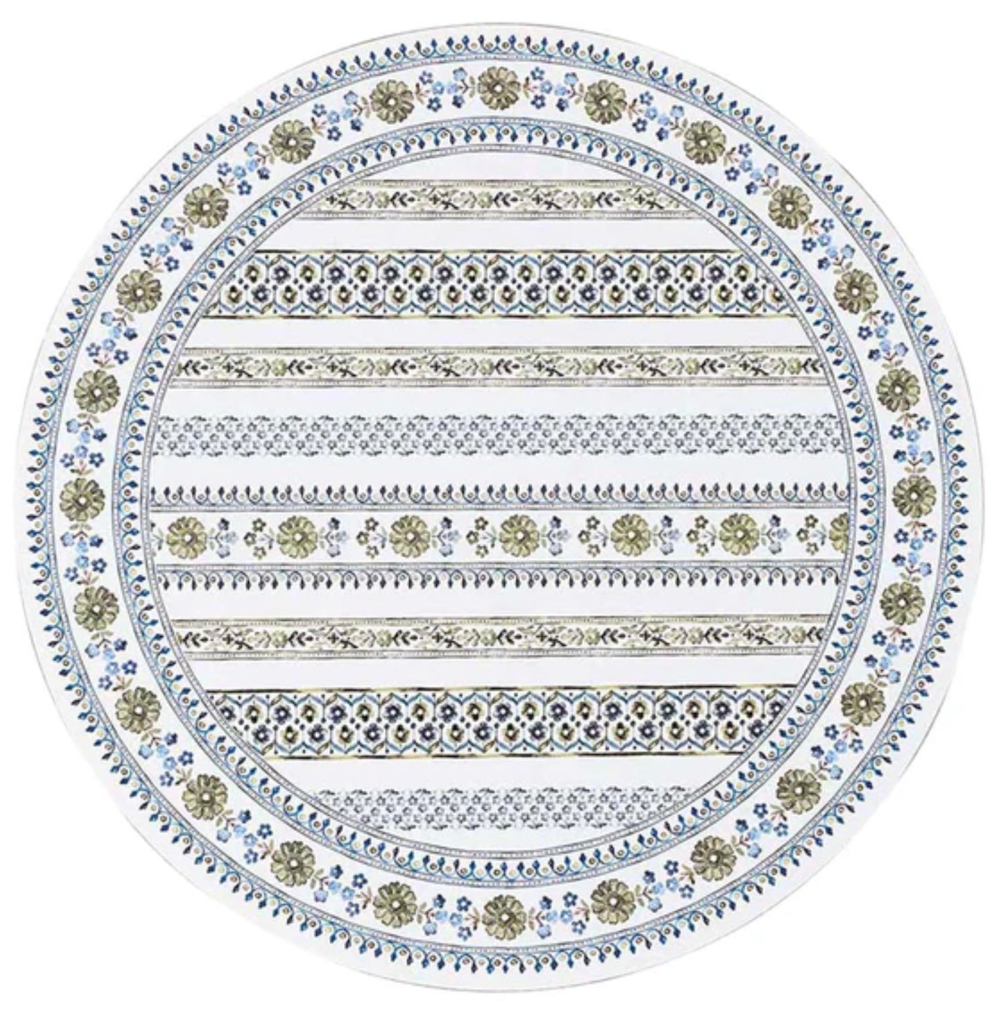 Juliska Villa Seville Stripe S/4 Placemat - Green