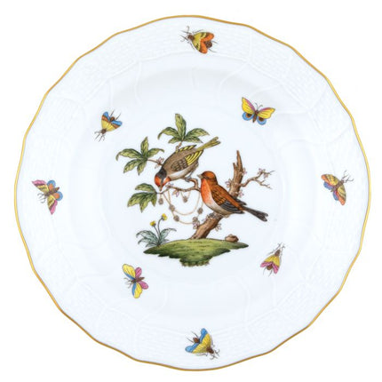 Herend Rothschild Bird Dessert Plate - #10