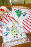 Hester & Cook Snow Globe Coloring Paper Placemat