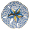 Herend Decorative Sand Dollar - Blue