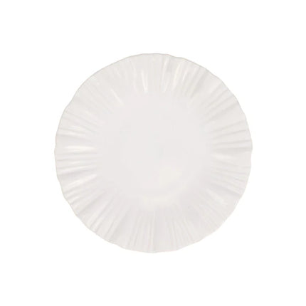 Vietri Bari Salad Plate - White