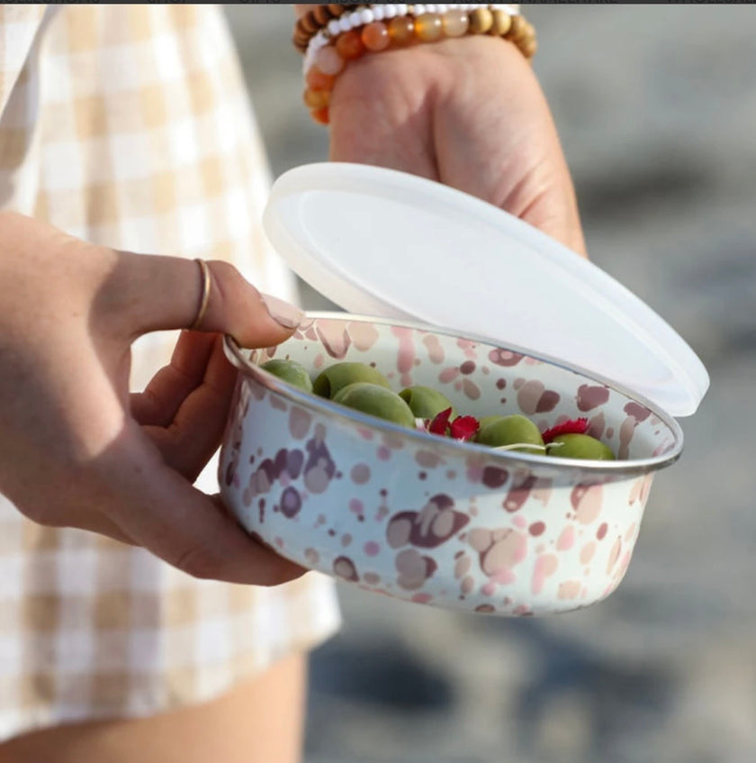 Crow Canyon Catalina 3 Piece Storage Bowl Set - Desert Rose