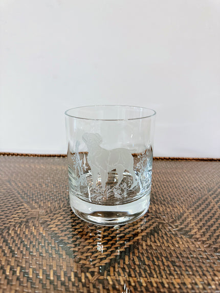 Julie Wear Gun Dogs Old Fashioned Glasses