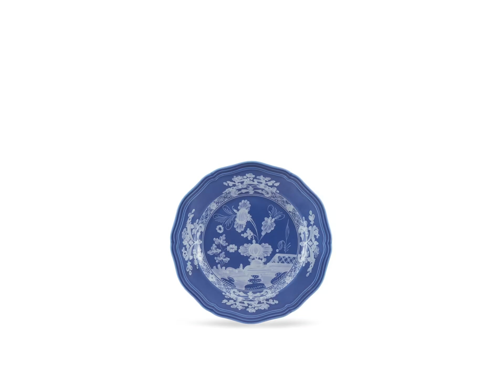 Ginori Oriente Italiano Flat Bread Plate - Indaco