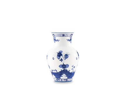 Ginori Oriente Italiano Ming Vase - Indaco