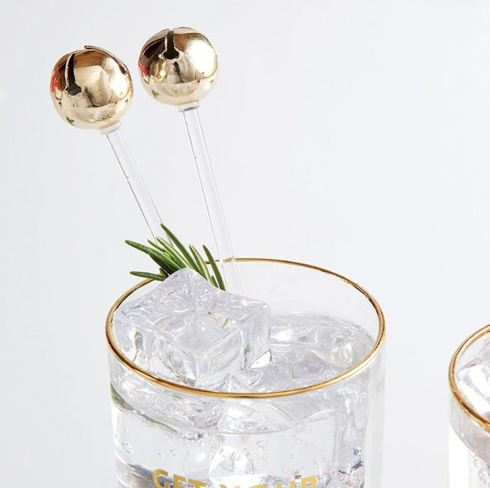 Santa Barbara Design Studio Jingle Bell Stir Sticks