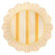 Juliska Cabana Stripe Sunshine Dessert/Salad Plate S/4 - Melamine