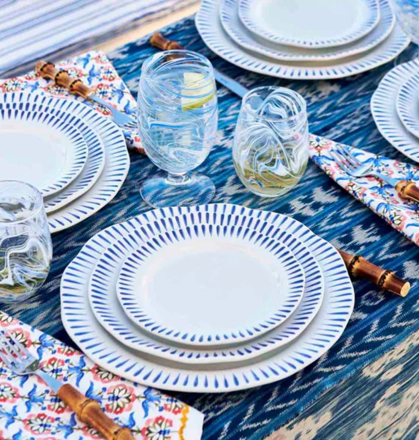 Juliska Sitio Dessert/Salad Plate - Delft Blue