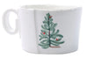Vietri Lastra Holiday Jumbo Mug