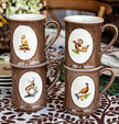 Juliska Forest Walk Animal Mug Assorted Set/4