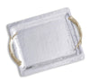 Beatriz Ball WESTERN Antler Emerson Large Tray with Gold Handles