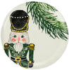 Vietri Nutcracker Salad Plate - Green