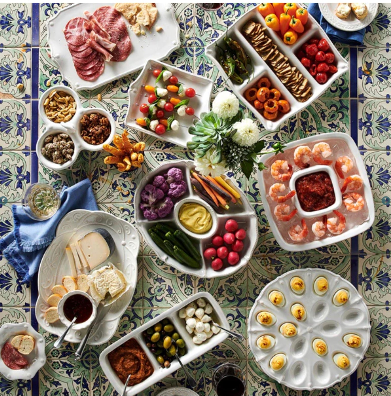 Juliska Berry & Thread Deviled Egg Platter