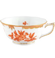 Herend Fortuna Tea Cup - Rust