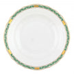 Herend Chinese Bouquet Garland Dessert Plate - Green