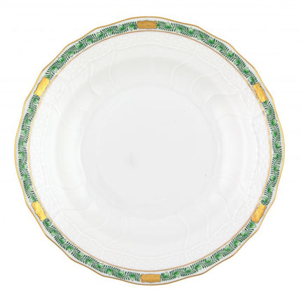 Herend Chinese Bouquet Garland Dessert Plate - Green