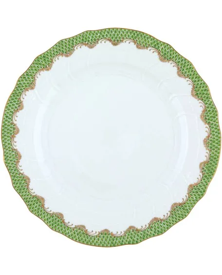 Herend Fishscale Dinner Plate - Green