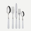 Sabre Gustave 5 piece flatware set - White