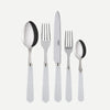 Sabre Gustave 5 piece flatware set - White