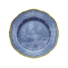 Ginori Oriente Italiano Flat Dessert Plate - Pervinca