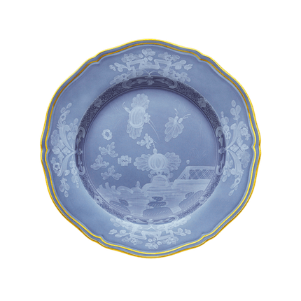 Ginori Oriente Italiano Flat Dinner Plate - Pervinca