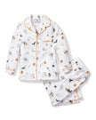 Petite Plume Toddler and Kids Long Set Pajamas - Trick or Treat