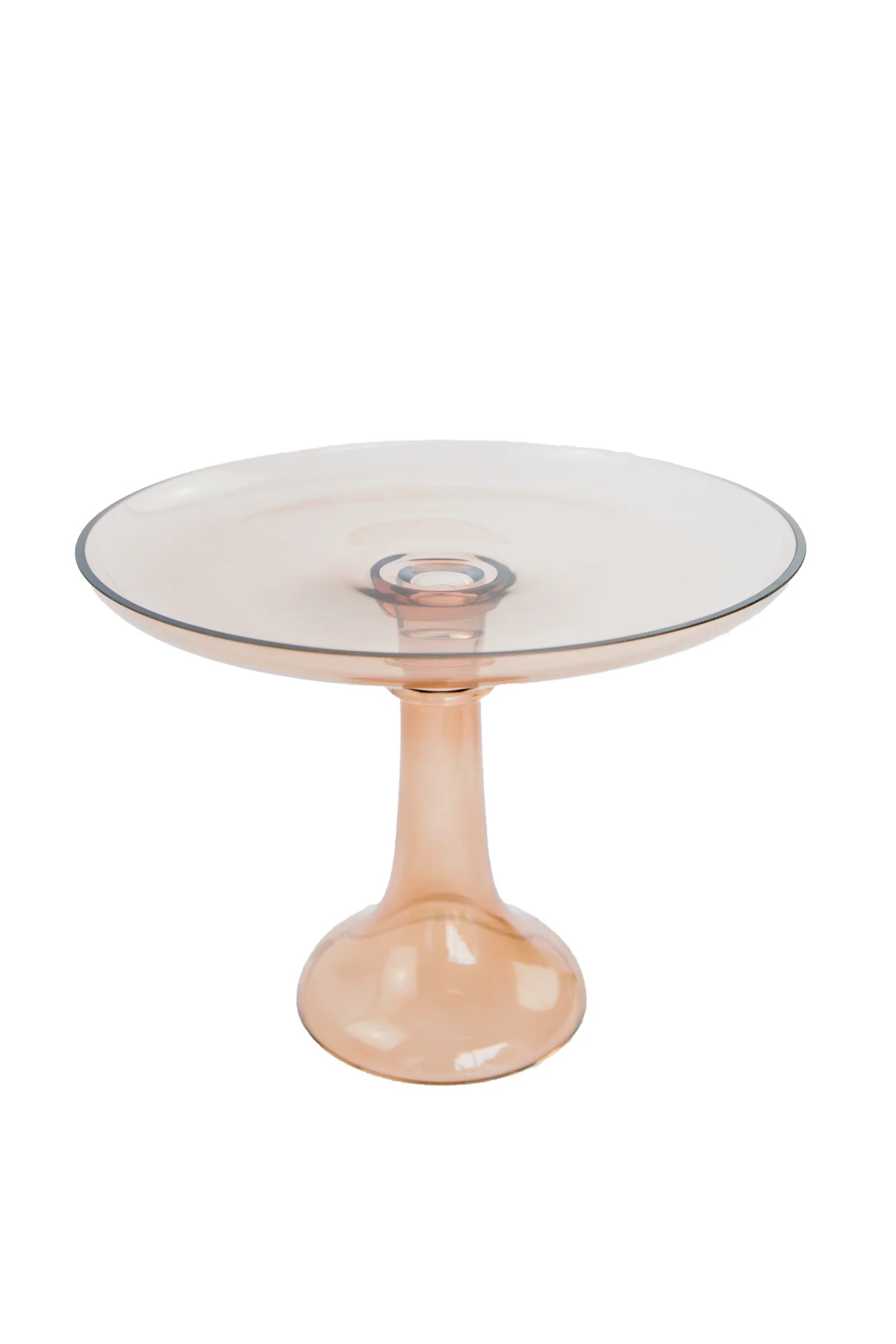Estelle Cake Stand - Amber Smoke