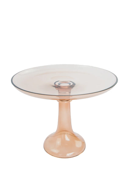 Estelle Cake Stand - Amber Smoke