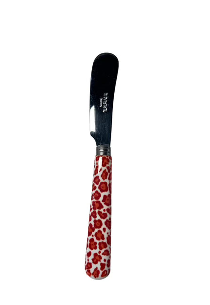 Sabre Duo Spreader - Red Leopard Print